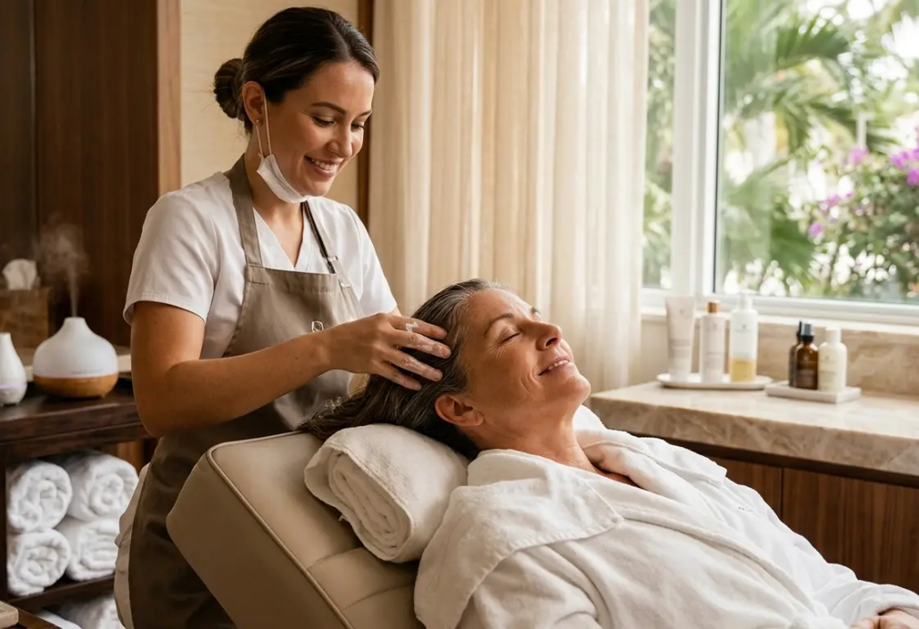 Dry Scalp Spa Treatment